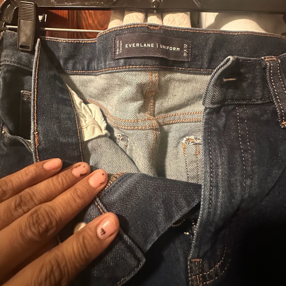 Everlane Dark Indigo Jeans